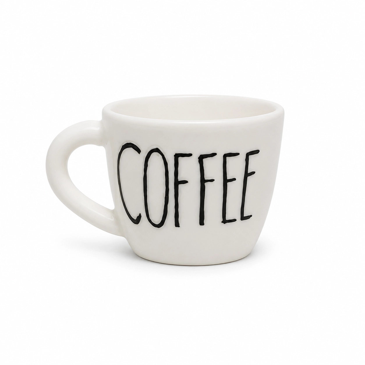 01 شات سرامیکی دستساز طرح COFFEE - Image 1